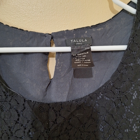 Talula Black Lace Top - Picture 2 of 5